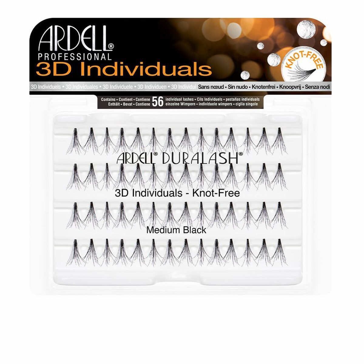 Faux cils 3D Medium Black Ardell E001-21P-022075