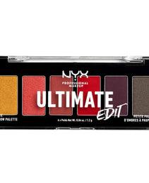 Palette d'ombres à paupières Ultimate Edit NYX (1,2 g x 6)