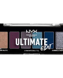 Palette d'ombres à paupières Ultimate Edit NYX (1,2 g x 6)