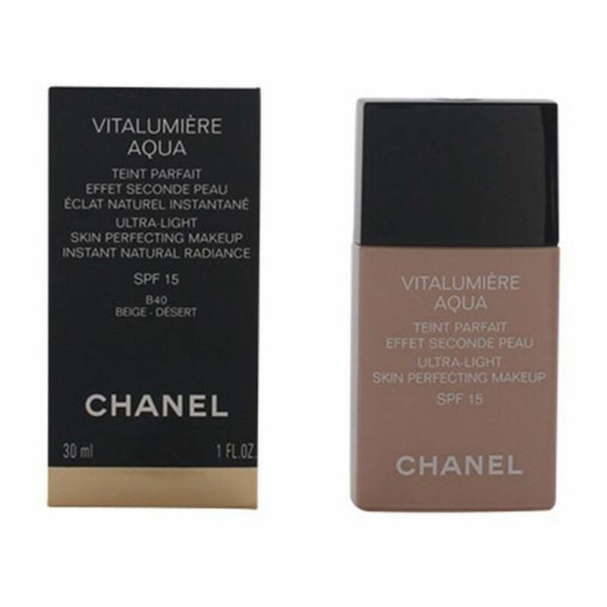 Base de maquillage liquide Vitalumière Aqua Chanel