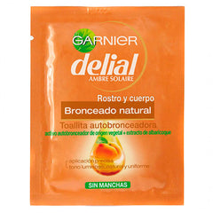 Lingettes Autobronzantes Delial Bronceado Natural (1 ud) 5,6 ml