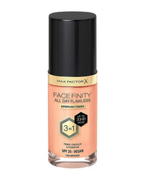 Base de Maquillage Crémeuse Max Factor Facefinity 3-en-1 Spf 20 Nº 80 Bronze 30 ml