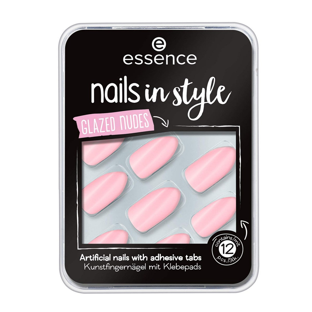 Faux ongles Essence Nails In Style 08-get your nudes on 12 Unités