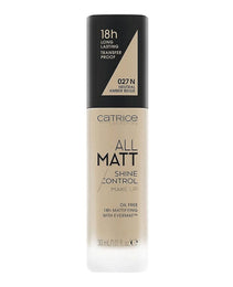 Base de Maquillage Crémeuse Catrice All Matt 027N-neutral amber beige 30 ml