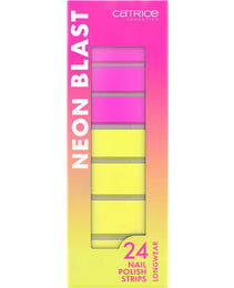 Autocollants pour ongle Catrice Neon Blast 24 Pièces