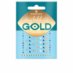 Autocollants pour ongle Essence Stay Bold, It's Gold 88 Pièces