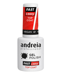 Brillant à ongles Gel Polish Fast Easy Top Coat Andreia (10,5 ml)