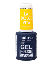 Vernis à ongles en gel Andreia La Dolce Vita DV4 Canary Yellow 10,5 ml