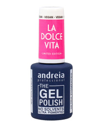 Vernis à ongles en gel Andreia La Dolce Vita DV5 Vibrant Pink 10,5 ml