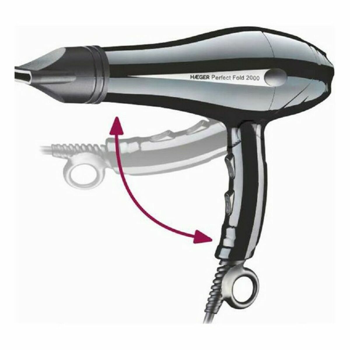 Sèche-cheveux Haeger HD-200.012A 2000W