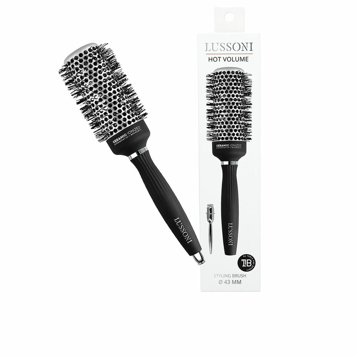 Brosse à coiffer Lussoni Hot Volume Céramique Ø 43 mm