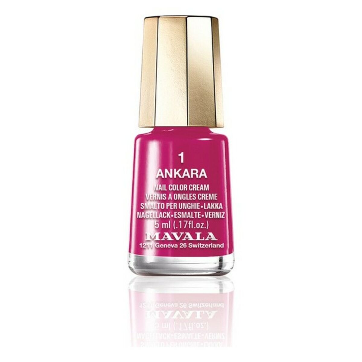 Vernis à ongles Nail Color Cream Mavala 28919 Ankara Nº 1 5 ml