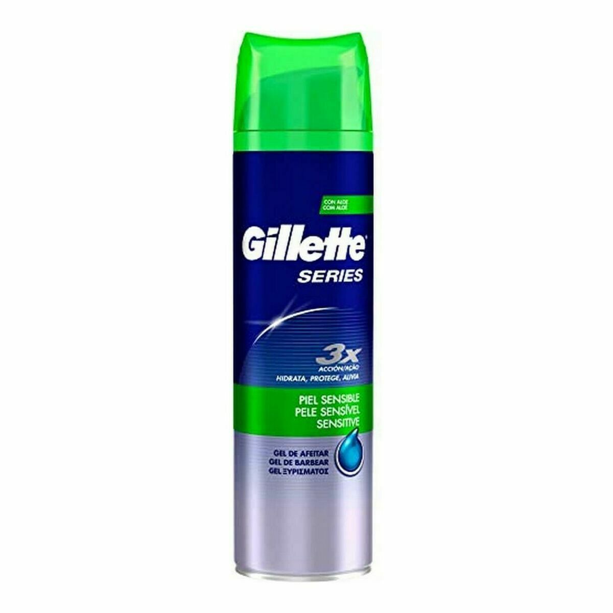 Gel de rasage Gillette Series Peau sensible 200 ml