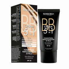 Crème Hydratante avec Couleur BB Cream Deborah 2524102 5 en 1 Nº 5 5 ml