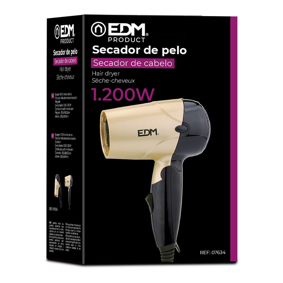 Sèche-cheveux EDM 07634