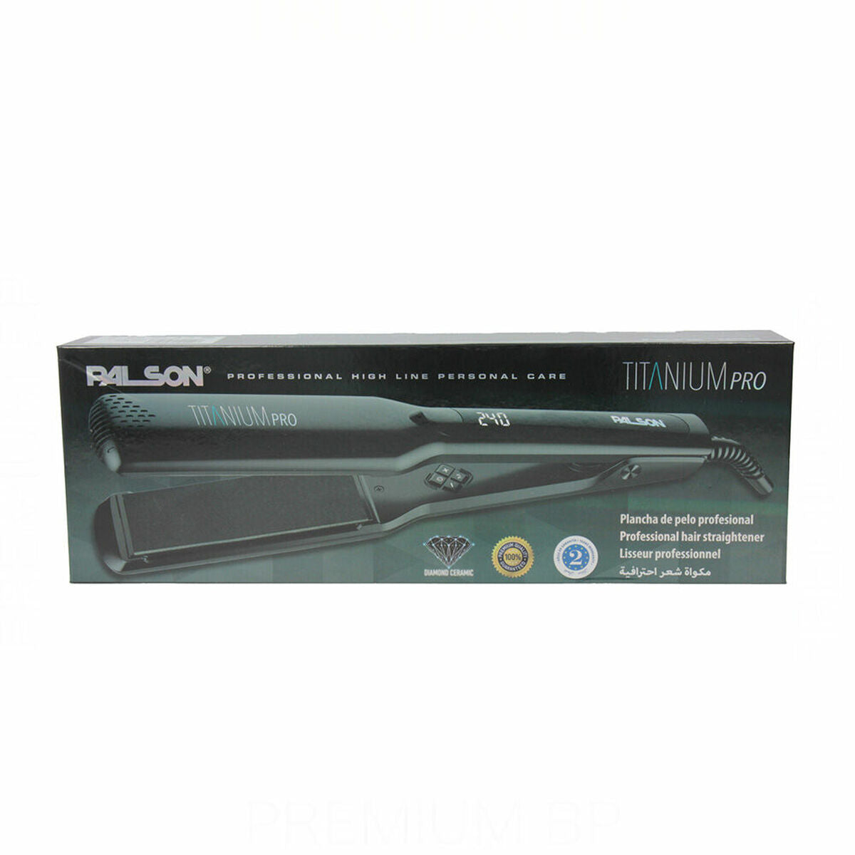 Lisseur à cheveux Palson Titanium Pro Professional