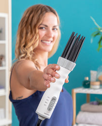 Sèche-cheveux, Brosse Soufflante et Boucleur 3 en 1 Dryple InnovaGoods 550 W