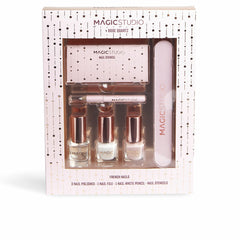 Set de Maquillage Magic Studio ROSE QUARTZ French manicure 6 Pièces