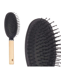 Brosse Marron Noir Bois Silicone Plastique (12 Unités)