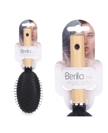 Brosse Marron Noir Bois Silicone Plastique (12 Unités)